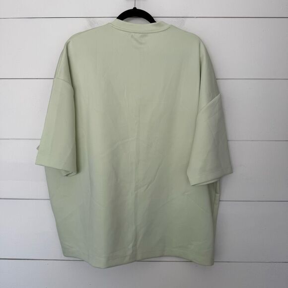ASOS Design Women’s Large Green Blouse Top Tee - Picture 4 of 5